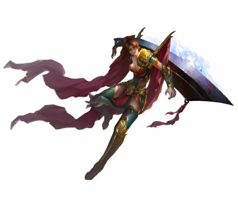 绿色传奇 游戏原画